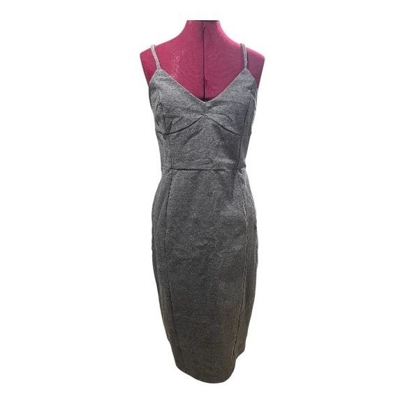 H&M Gray midi dress - Picture 1 of 4